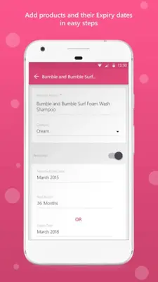 Tell Me When - Expiry Reminder android App screenshot 1